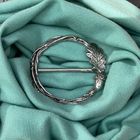 Acorn & Oakleaf Pewter Scarf Ring